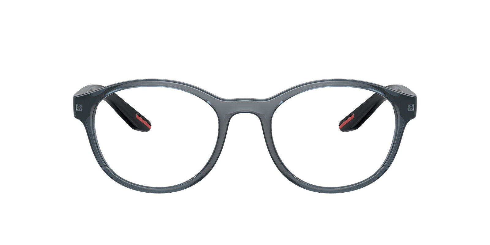 Das Bild zeigt die Prada Linea Rossa Fassung PS07PV CZH1O1 von vorne., Zubehor, Brillen